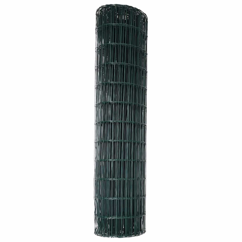 Recinzione Euro Verde 1,2 x 25 m Ferro rivestito in PVC