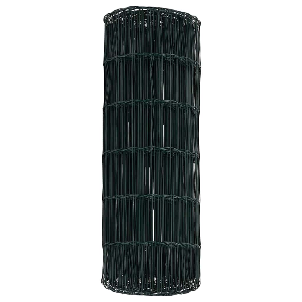 Recinzione Euro Verde 0,6 x 25 m Ferro rivestito in PVC