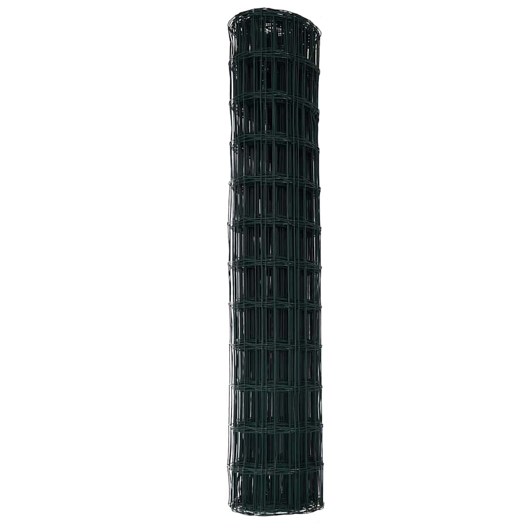 Recinzione Euro Verde 1 x 25 m Ferro rivestito in PVC