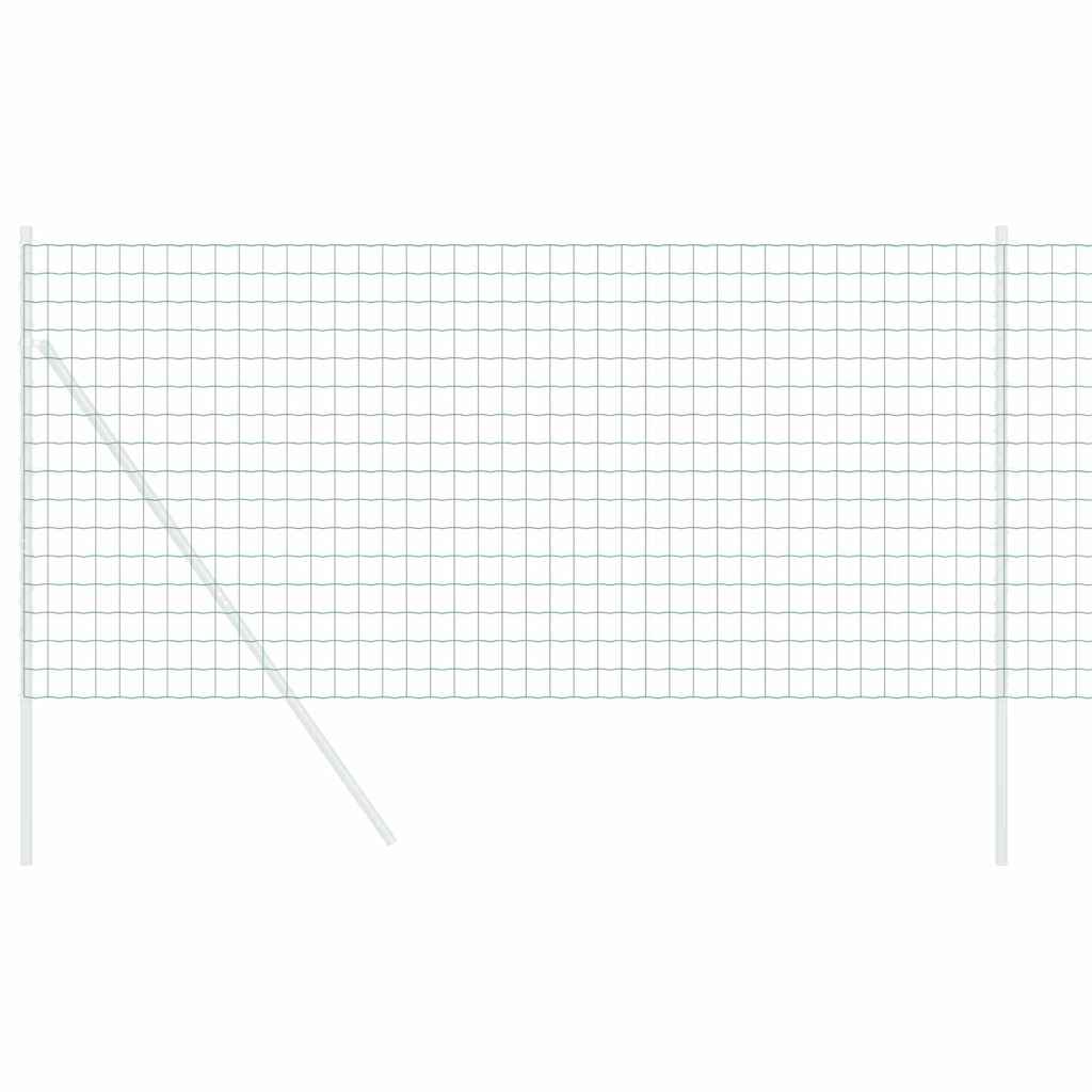 Recinzione Euro Verde 0,4 x 10 m Ferro rivestito in PVC