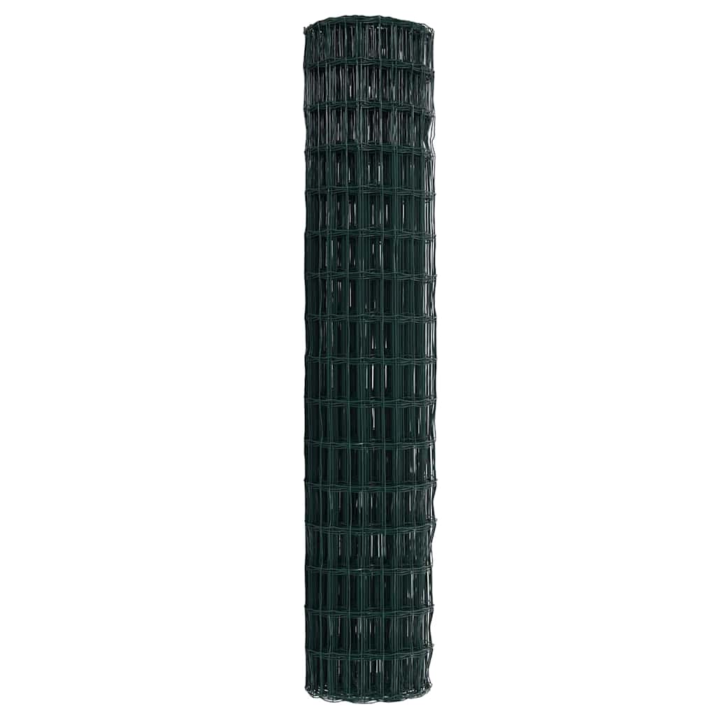 Recinzione Euro Verde 1,6 x 10 m Ferro rivestito in PVC