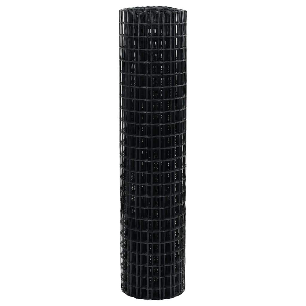 Recinzione Euro Grigio 1,2 x 10 m Ferro rivestito in PVC
