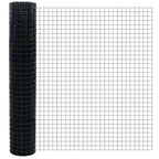 Recinzione Euro Grigio 1,5 x 10 m Ferro rivestito in PVC