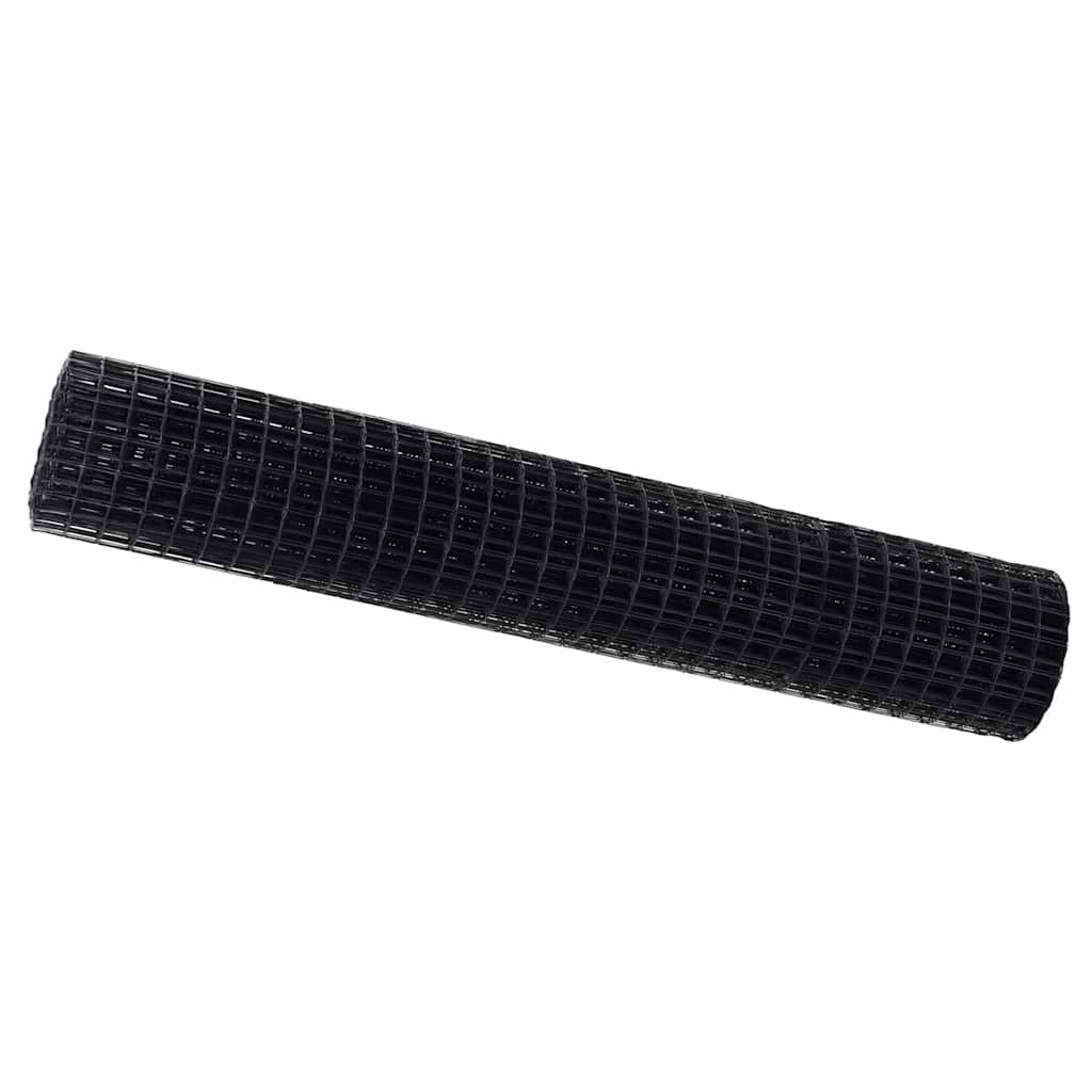 Recinzione Euro Grigio 1,6 x 10 m Ferro rivestito in PVC