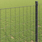 Recinzione Euro Grigio 1,2 x 10 m Ferro rivestito in PVC