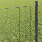 Recinzione Euro Grigio 1.5 x 10 m Ferro rivestito in PVC