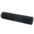 Recinzione Euro Grigio 1,2 x 25 m Ferro Rivestito in PVC