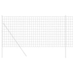 Recinzione Euro Grigio 1 x 25 m Ferro rivestito in PVC