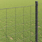 Recinzione Euro Grigio 0,6 x 25 m Ferro rivestito in PVC