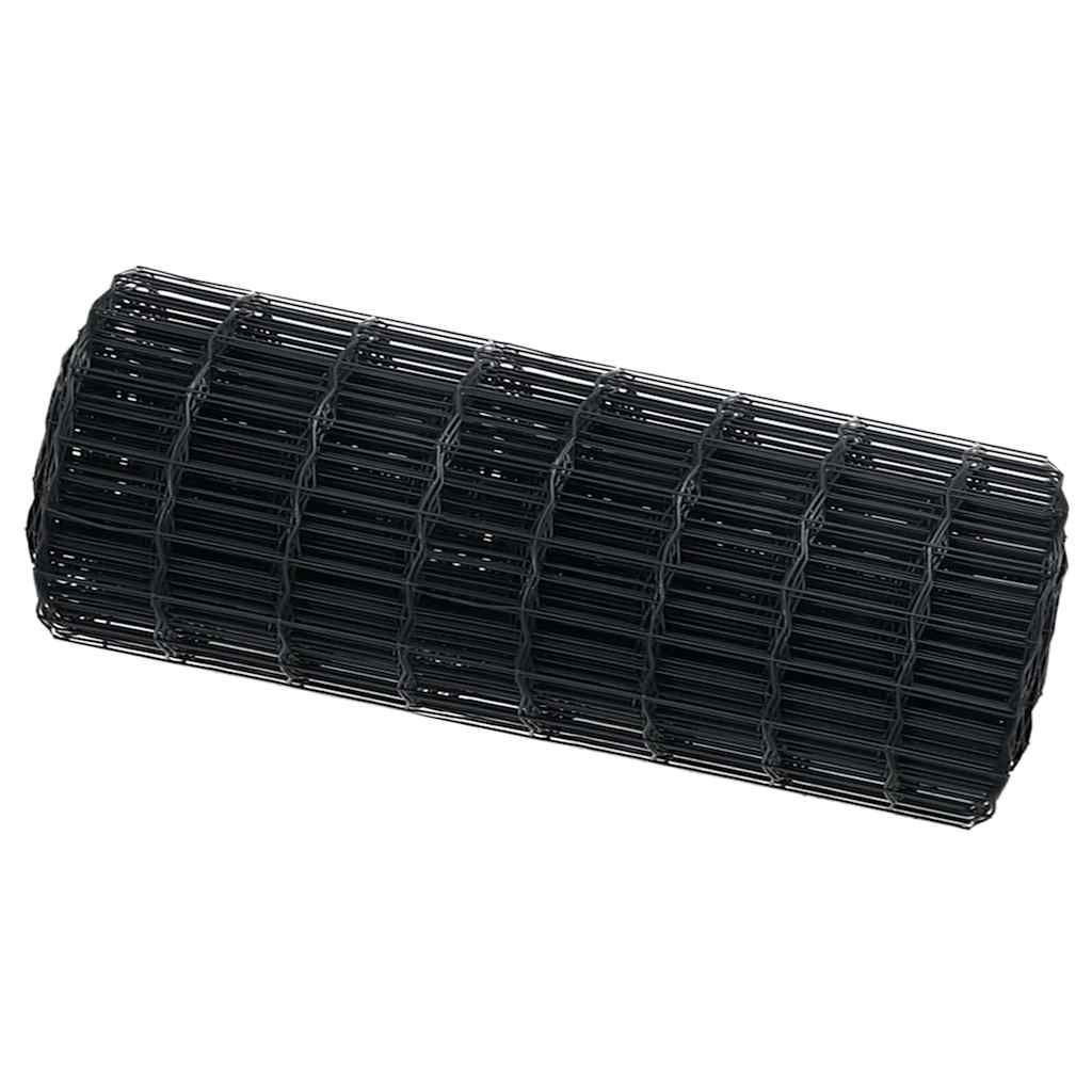 Recinzione Euro Grigio 0,4 x 50 m Ferro rivestito in PVC