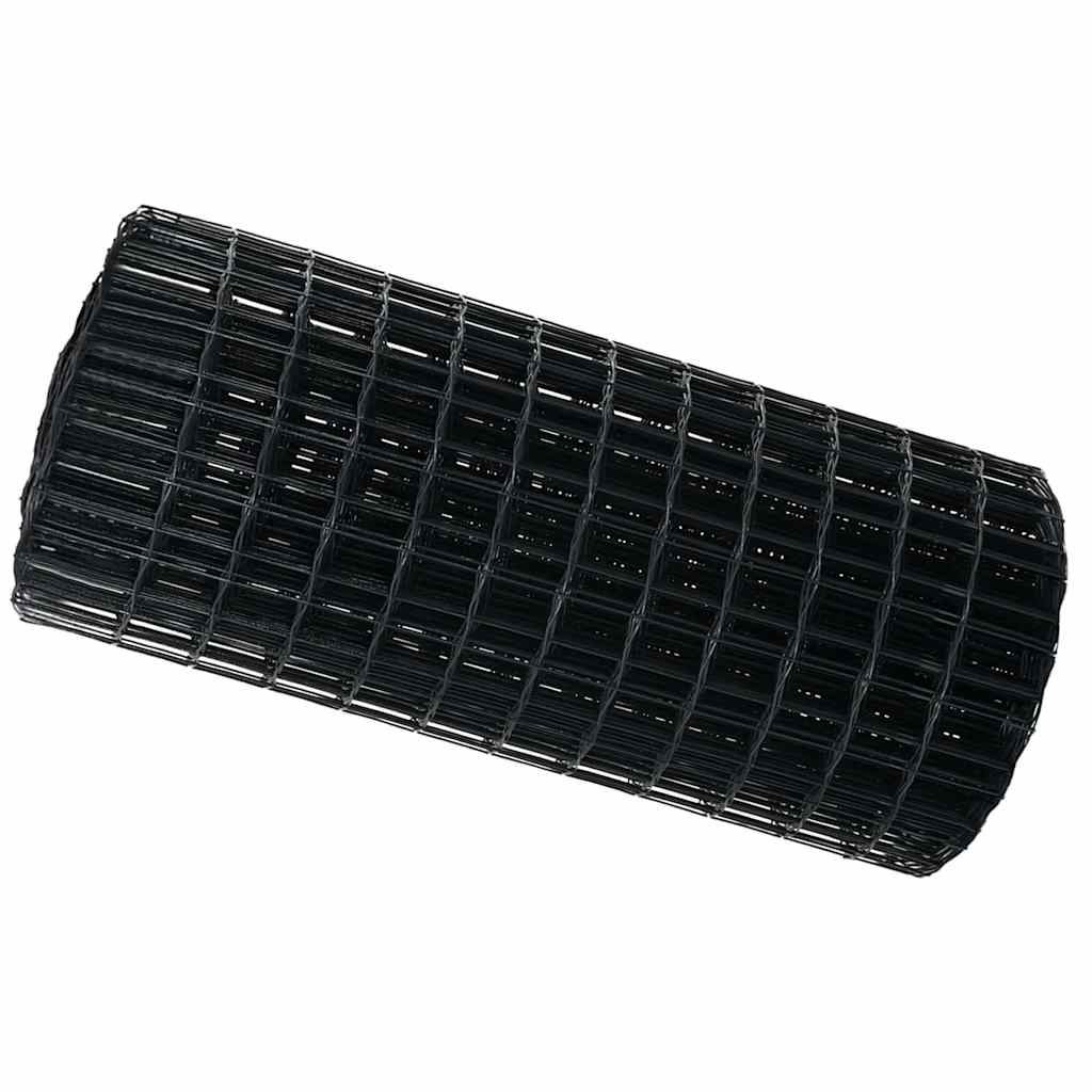 Recinzione Euro Grigio 0,4 x 50 m Ferro rivestito in PVC