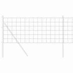 Recinzione Euro Grigio 0,4 x 50 m Ferro rivestito in PVC