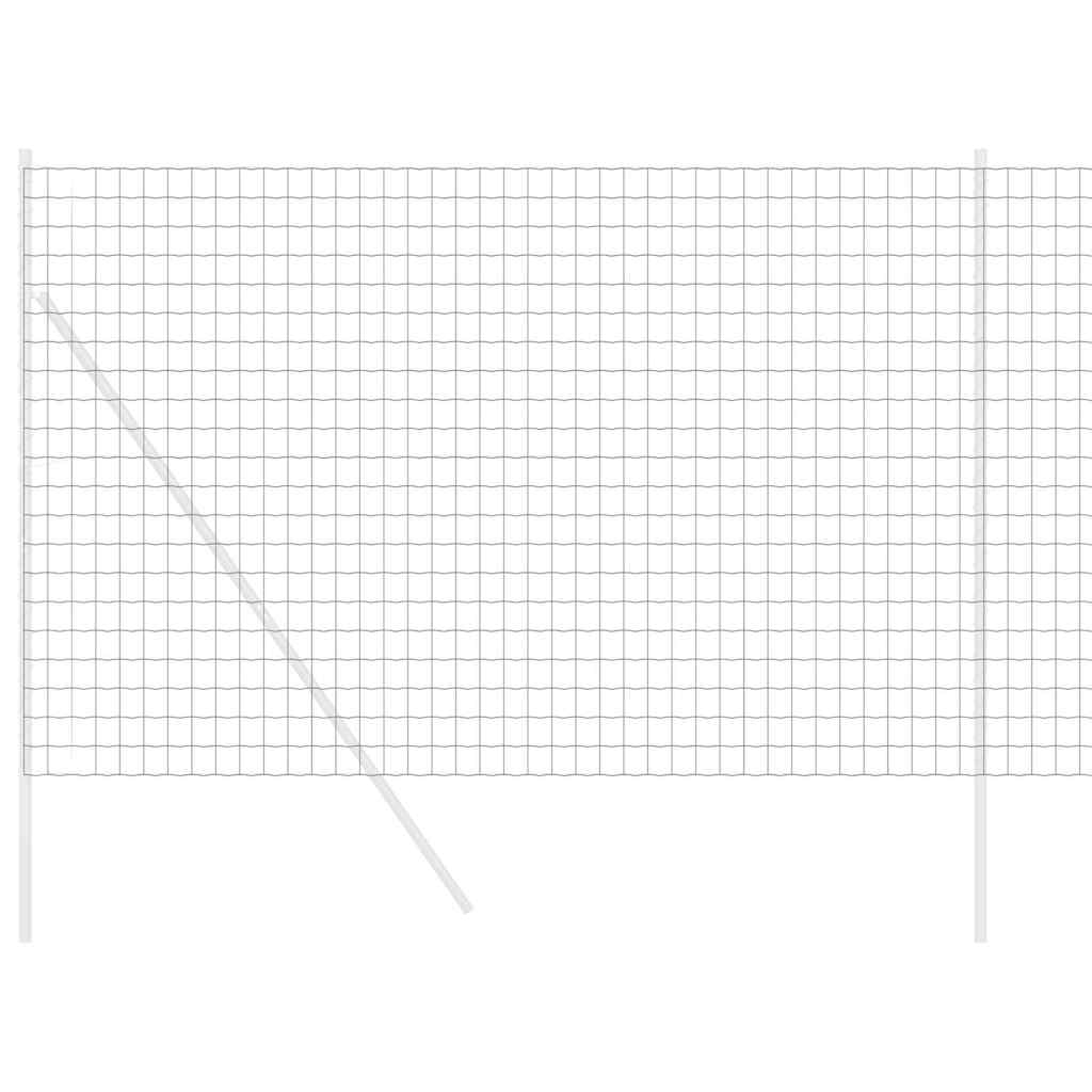 Recinzione Euro Nero 1,6 x 10 m Ferro rivestito in PVC