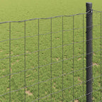 Recinzione Euro Grigio 0,4 x 25 m Ferro rivestito in PVC