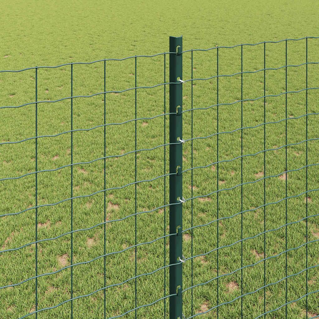 Palo per recinzione interrato Verde 200 cm - Set 44 pezzi