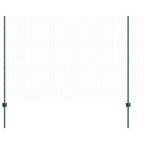 Palo per recinzione interrato 44 pz Verde 200 cm