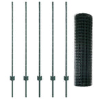 Recinzione in Rete Saldata Acciaio PVC 10 x 1,2 m