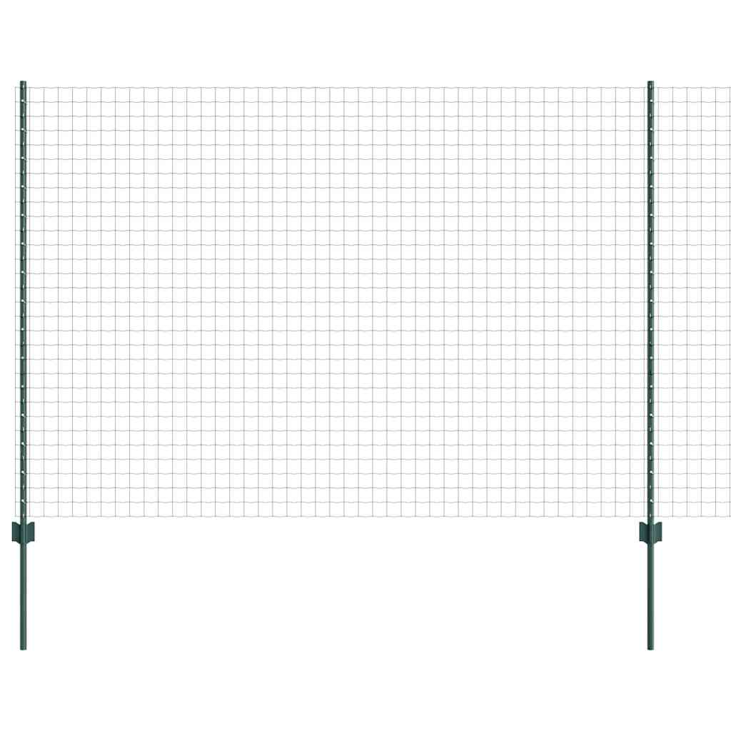 Recinzione in Rete Saldata 10 x 1,6 m - Acciaio Rivestito PVC Verde