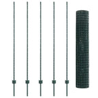 Recinzione in Rete Saldata 10 x 1,6 m - Acciaio Rivestito PVC Verde
