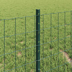Recinzione in Rete Saldata Acciaio PVC 10 x 0,4 m Verde