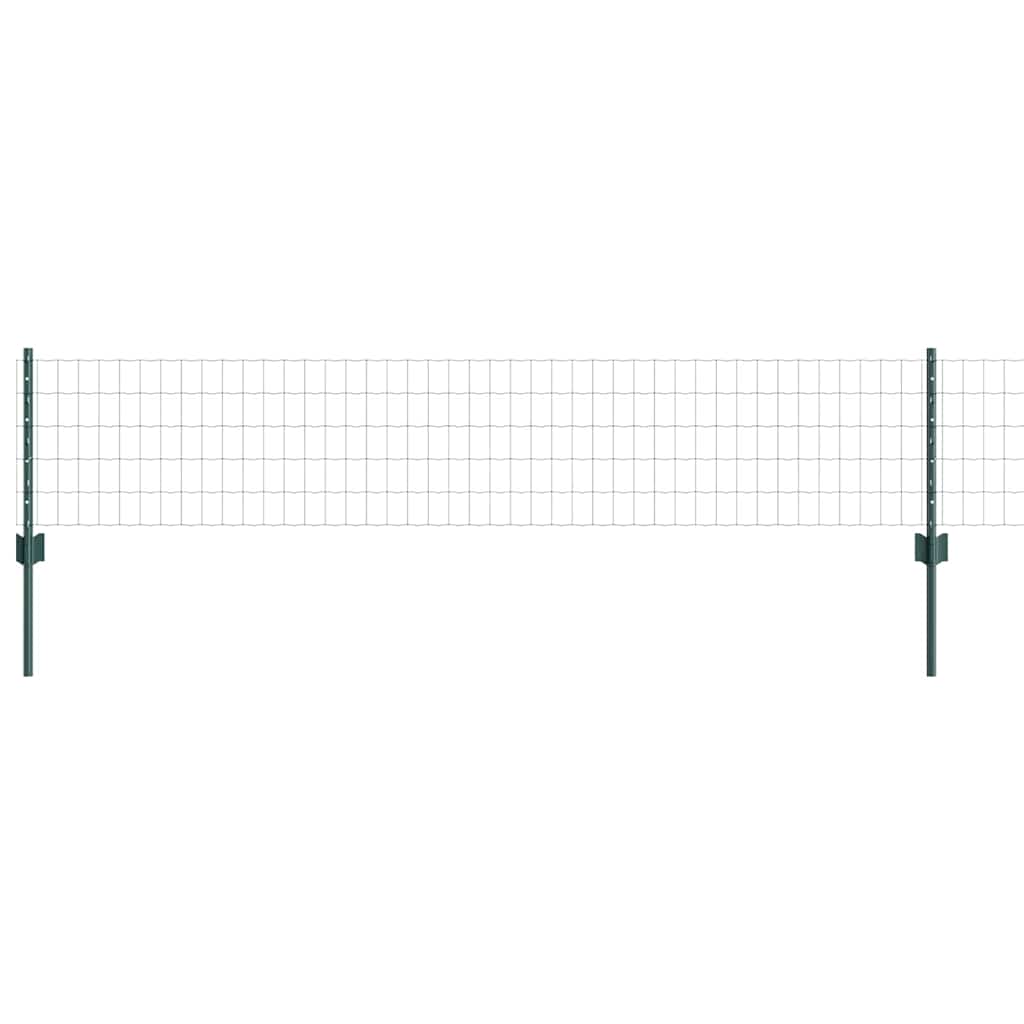 Recinzione in Rete Saldata Acciaio PVC 10 x 0,4 m Verde