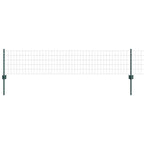 Recinzione in Rete Saldata Acciaio PVC 10 x 0,4 m Verde