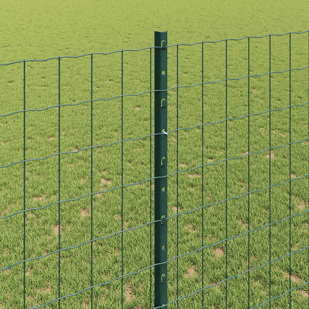 Recinzione in Rete Saldata 10 x 1,4 m - Acciaio Rivestito PVC Verde