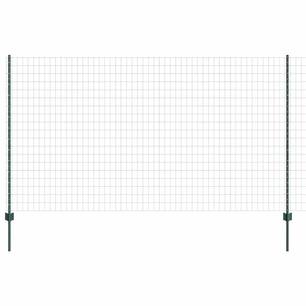 Recinzione in Rete Saldata 10 x 1,4 m - Acciaio Rivestito PVC Verde