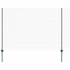 Recinzione in Rete Saldato 10 x 1,5 m - Acciaio Rivestito PVC Verde