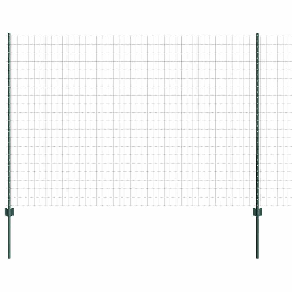 Recinzione in Rete Saldato 10 x 1,5 m - Acciaio Rivestito PVC Verde