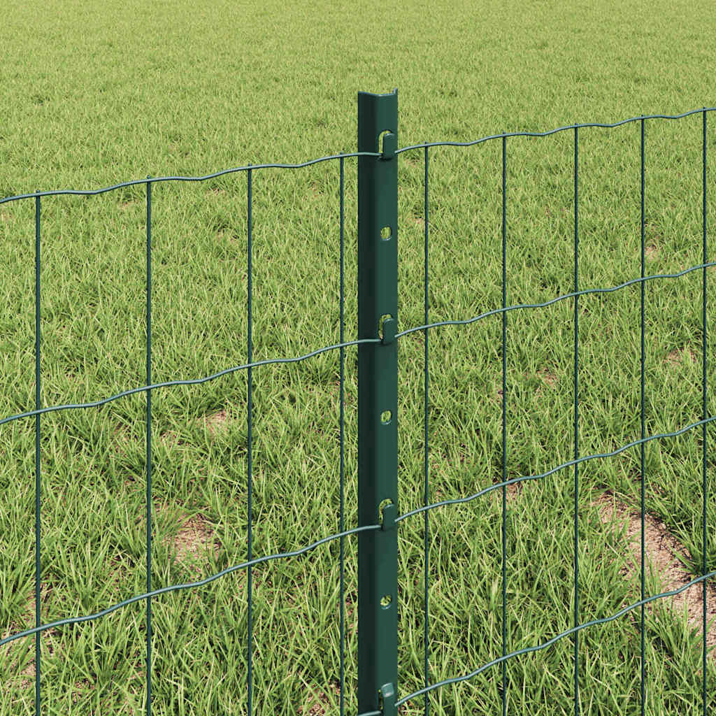 Recinzione in Rete Saldata 10 x 0,4 m - Acciaio Rivestito PVC Verde