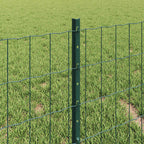 Recinzione in Rete Saldata 10 x 0,4 m - Acciaio Rivestito PVC Verde