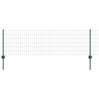 Recinzione in Rete Saldato 10 x 0,6 m - Acciaio Rivestito PVC Verde