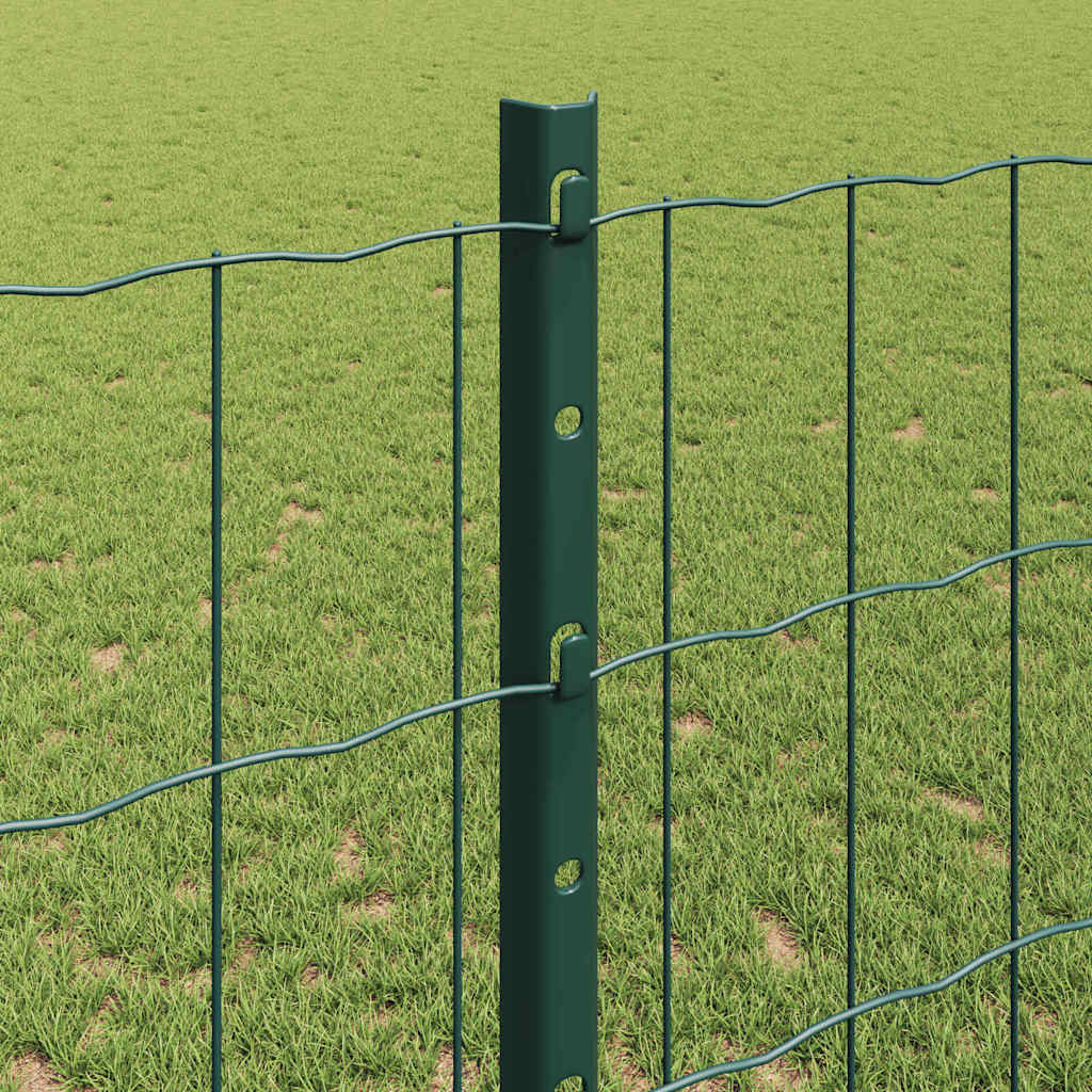 Recinzione in Rete Saldata 10 x 1,2 m - Acciaio Rivestito PVC Verde