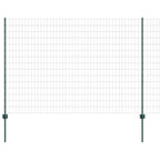 Recinzione in Rete Saldata 10 x 1,6 m - Acciaio Rivestito PVC Verde