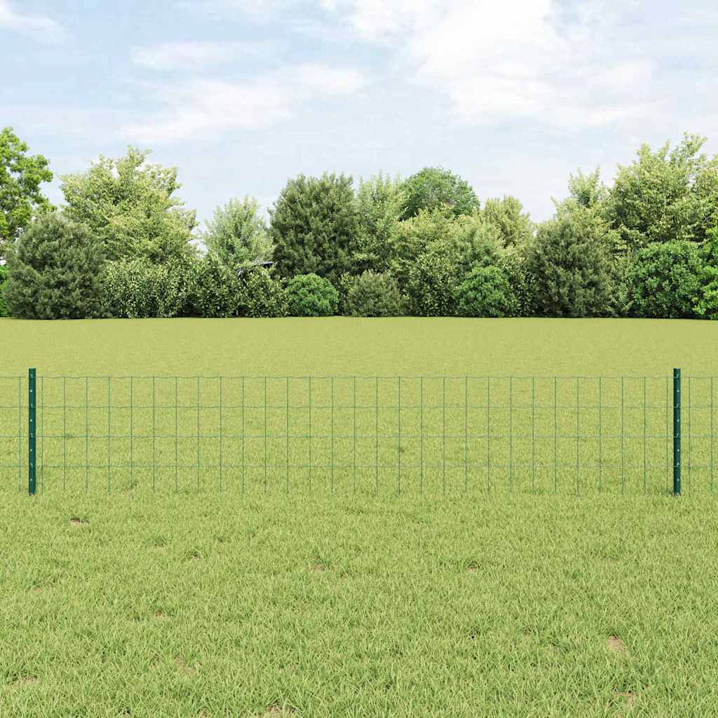 Recinzione in Rete Saldata 10 x 0,4 m - Acciaio Rivestito PVC Verde