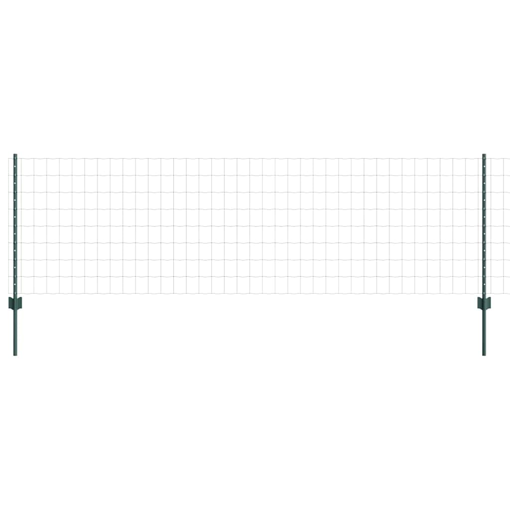 Recinzione in Rete Saldato 10 x 0,8 m - Acciaio Rivestito PVC Verde
