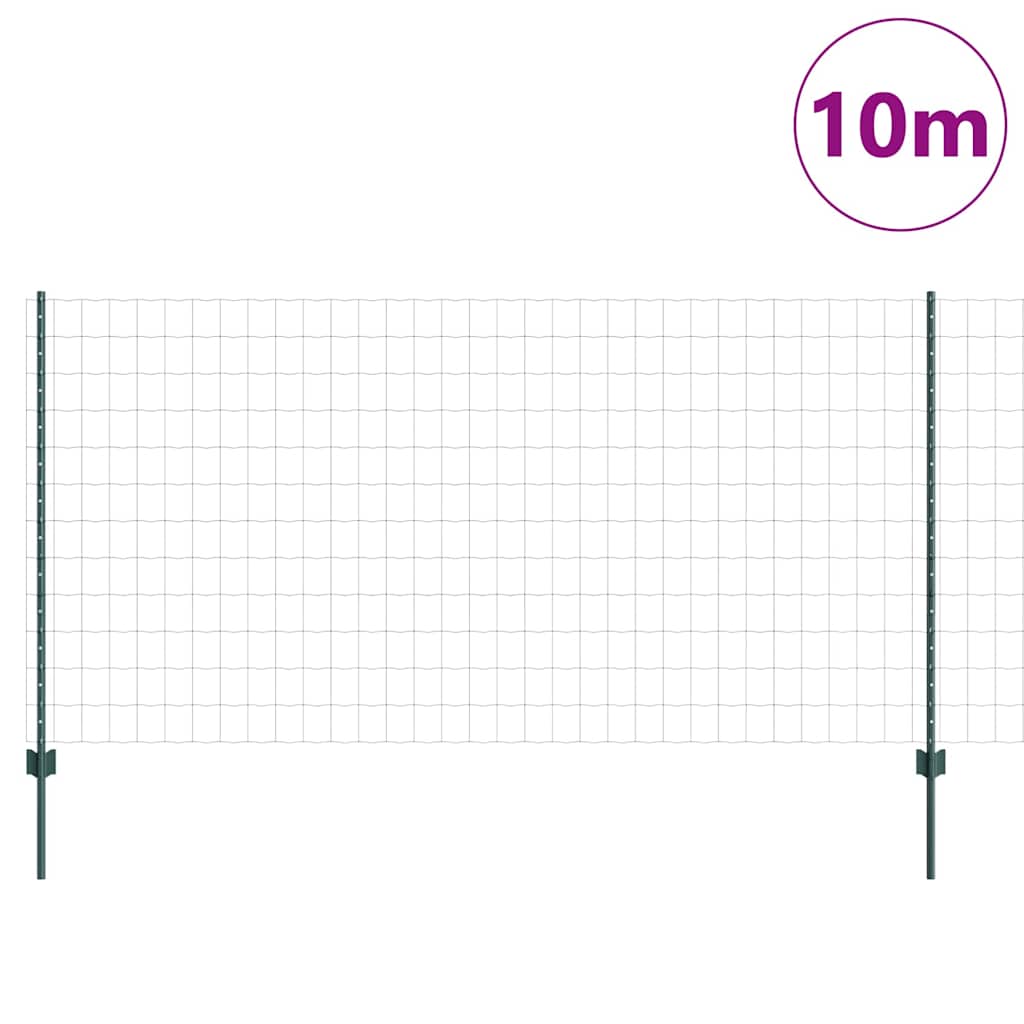 Recinzione in Rete Saldato Acciaio PVC 10 x 1,2 m