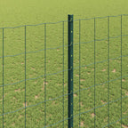 Recinzione in Rete Saldato 10 x 1,5 m - Acciaio Rivestito PVC Verde
