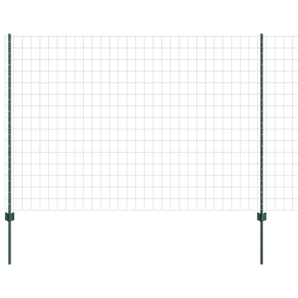 Recinzione in Rete Saldata 10 x 1,6 m - Acciaio Rivestito PVC Verde