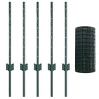 Recinzione in Rete Saldato Acciaio PVC 10 x 0,6 m