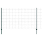 Recinzione in Rete Saldata 10 x 1,4 m - Acciaio PVC Verde