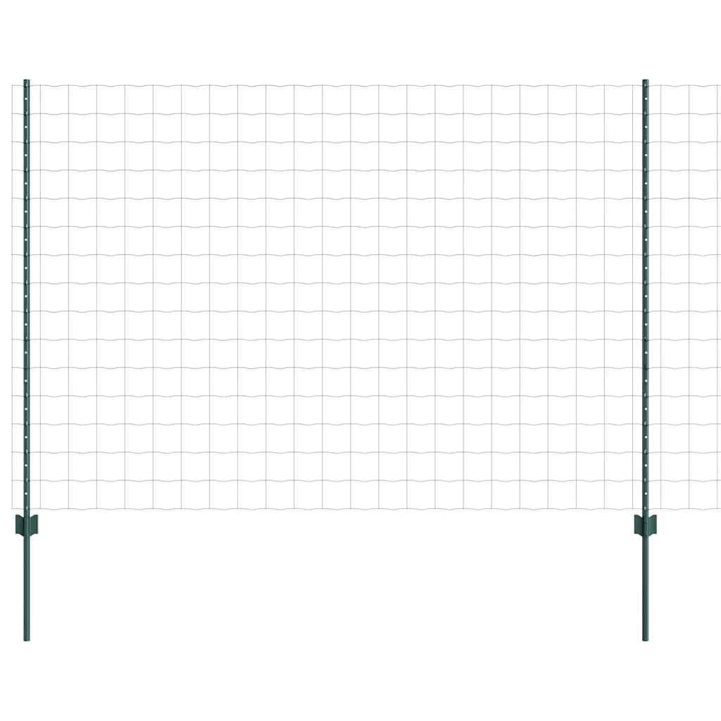 Recinzione in Rete Saldata 10 x 1,6 m - Acciaio Rivestito PVC Verde