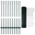 Recinzione in Rete Saldato Acciaio PVC 25 x 1 m