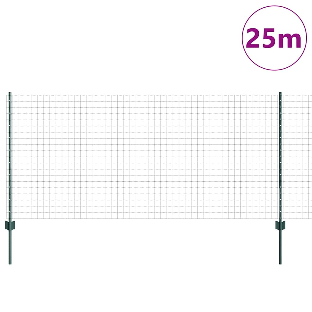 Recinzione in Rete Saldato Acciaio PVC 25 x 1 m
