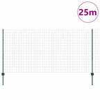 Recinzione in Rete Saldato 25 x 1,2 m - Acciaio Rivestito PVC Verde