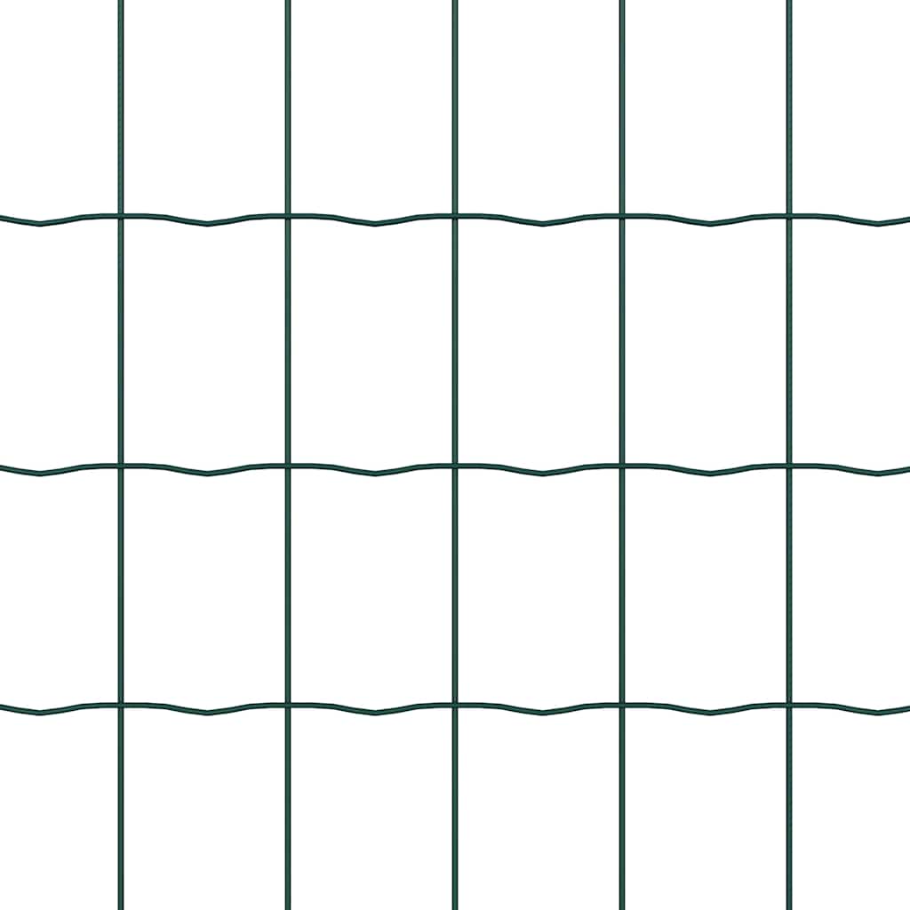 Recinzione in Rete Saldata 25 x 0,8 m - Acciaio Rivestito PVC Verde