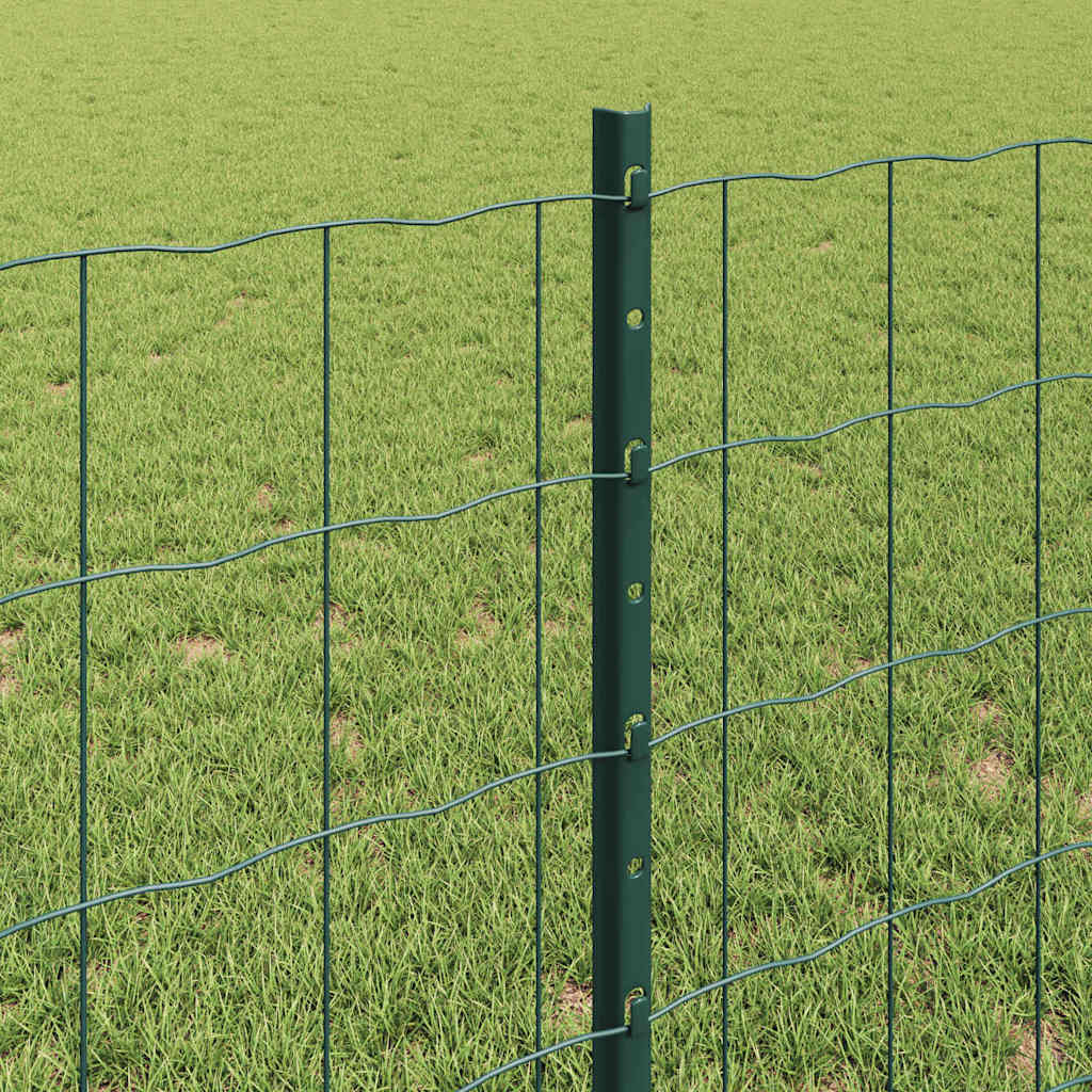 Recinzione in Rete Saldata 25 x 0,8 m - Acciaio Rivestito PVC Verde