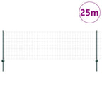 Recinzione in Rete Saldata 25 x 0,8 m - Acciaio Rivestito PVC Verde
