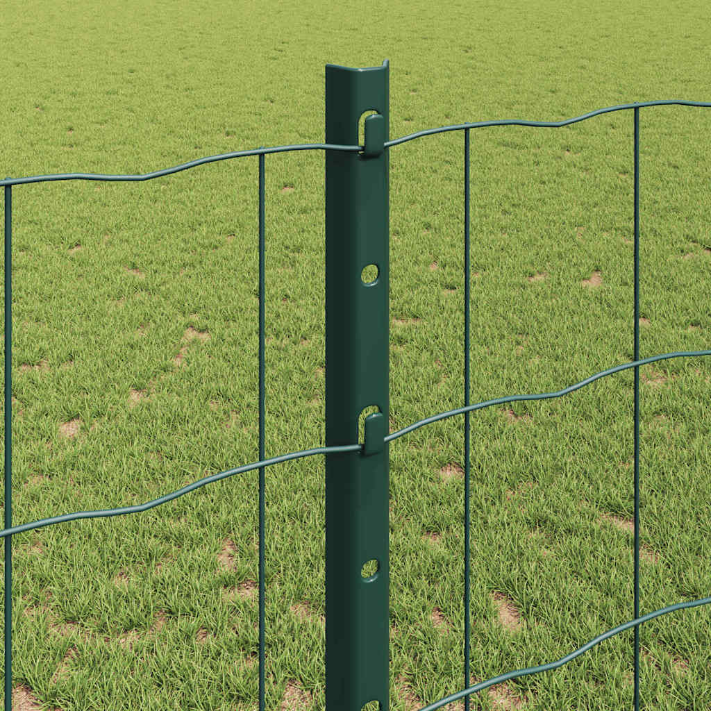 Recinzione in Rete Saldato Acciaio PVC 25 x 1,2 m Verde